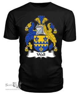 ScotsTee Wall Coat Of Arms Family Crest British Fleet T Shirt