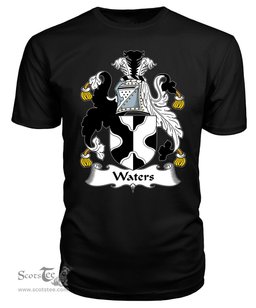 ScotsTee Waters I Coat Of Arms Family Crest British Fleet T Shirt