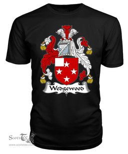 ScotsTee Wedgewood Coat Of Arms Family Crest British Fleet T Shirt