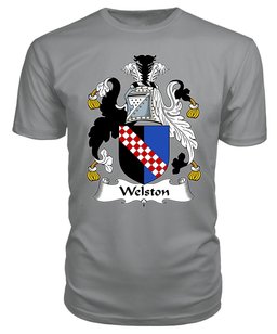 ScotsTee Welston Coat Of Arms Family Crest British Fleet T Shirt