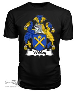 ScotsTee Webley Coat Of Arms Family Crest British Fleet T Shirt