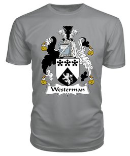 ScotsTee Westerman Coat Of Arms Family Crest British Fleet T Shirt