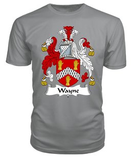 ScotsTee Wayne Coat Of Arms Family Crest British Fleet T Shirt