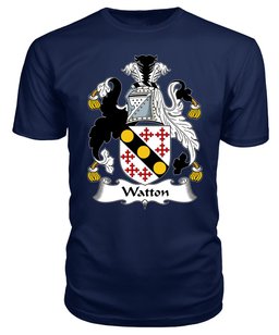 ScotsTee Watton Coat Of Arms Family Crest British Fleet T Shirt