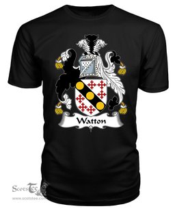 ScotsTee Watton Coat Of Arms Family Crest British Fleet T Shirt