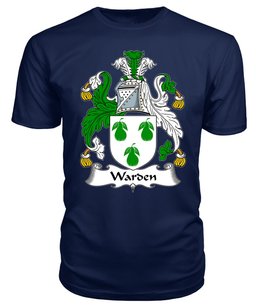 ScotsTee Warden Coat Of Arms Family Crest British Fleet T Shirt