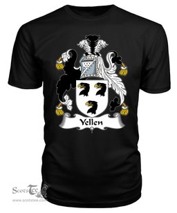 ScotsTee Yellen Coat Of Arms Family Crest British Fleet T Shirt