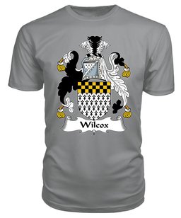 ScotsTee Wilcox Coat Of Arms Family Crest British Fleet T Shirt