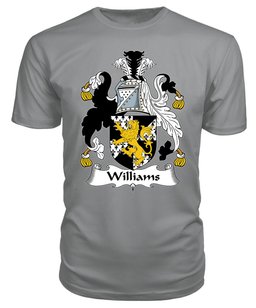 ScotsTee Williams I Coat Of Arms Family Crest British Fleet T Shirt