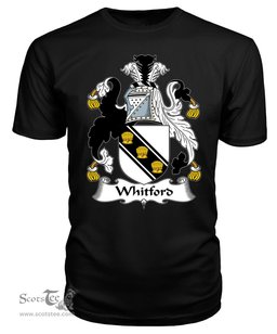ScotsTee Whitford Coat Of Arms Family Crest British Fleet T Shirt