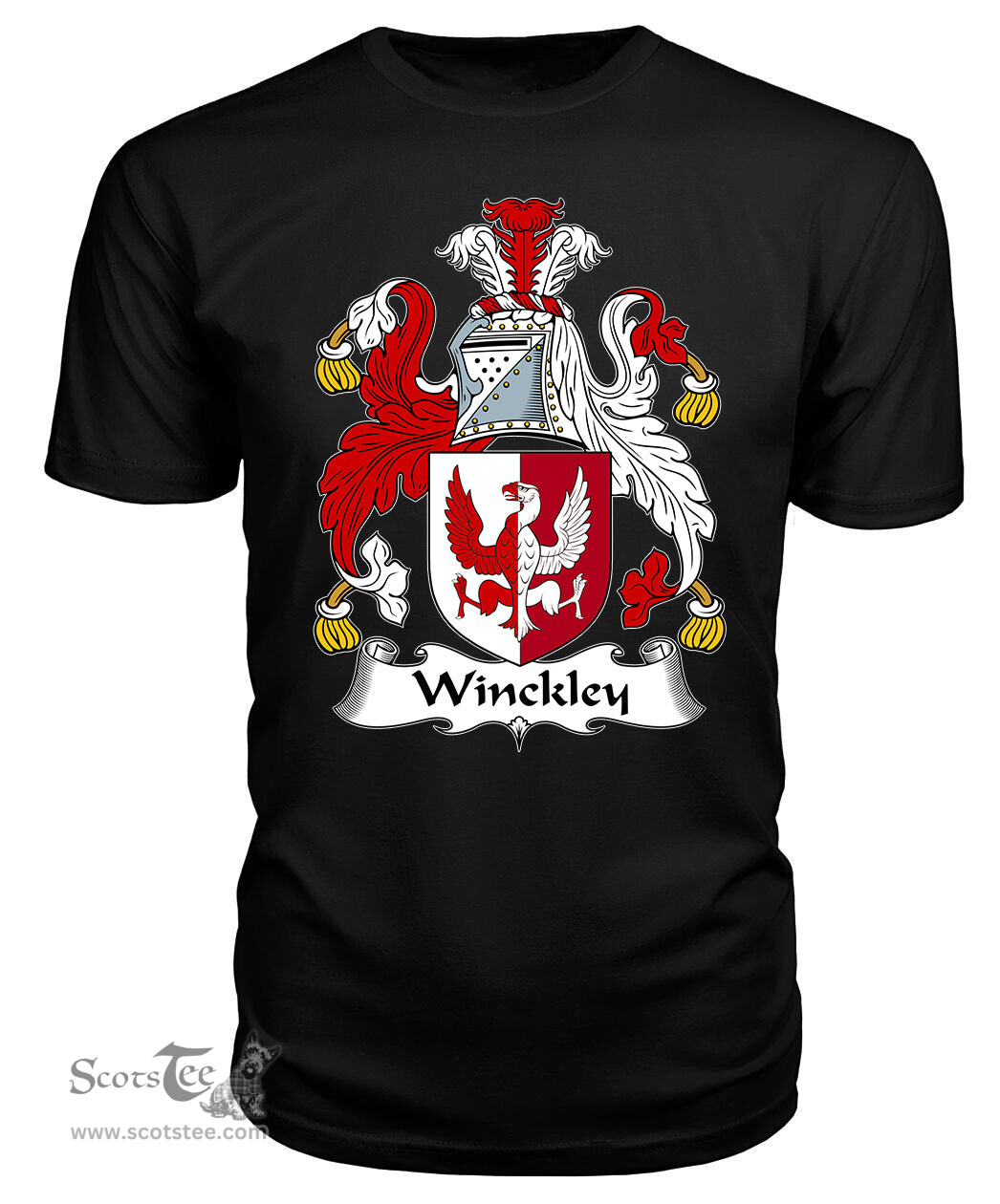 ScotsTee Winckley Coat Of Arms Family Crest British Fleet T Shirt