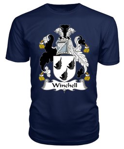 ScotsTee Winchell Coat Of Arms Family Crest British Fleet T Shirt