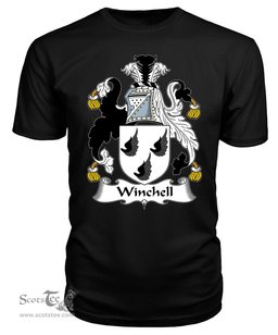 ScotsTee Winchell Coat Of Arms Family Crest British Fleet T Shirt