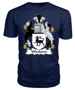 ScotsTee Woolston Coat Of Arms Family Crest British Fleet T Shirt