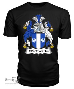 ScotsTee Woodwards Coat Of Arms Family Crest British Fleet T Shirt
