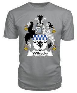 ScotsTee Wilcocks Coat Of Arms Family Crest British Fleet T Shirt