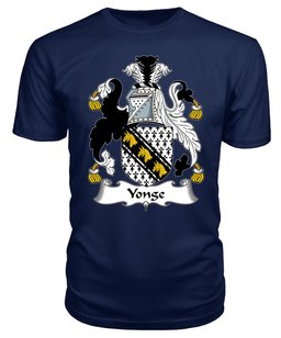 ScotsTee Yonge Coat Of Arms Family Crest British Fleet T Shirt