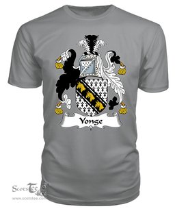 ScotsTee Yonge Coat Of Arms Family Crest British Fleet T Shirt