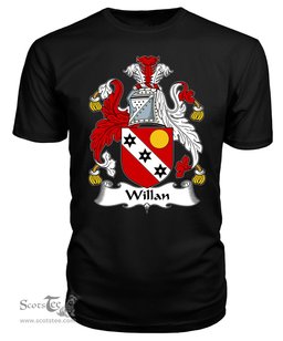 ScotsTee Willan Coat Of Arms Family Crest British Fleet T Shirt