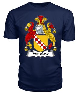 ScotsTee Winslow Coat Of Arms Family Crest British Fleet T Shirt