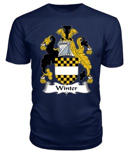 ScotsTee Winter (Alterrnative) Coat Of Arms Family Crest British Fleet T Shirt