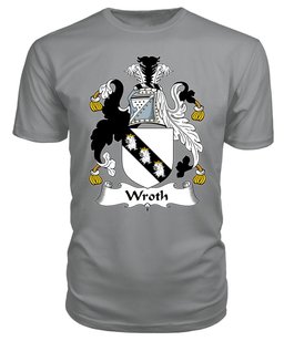 ScotsTee Wroth Coat Of Arms Family Crest British Fleet T Shirt