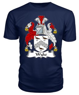 ScotsTee Wyke Coat Of Arms Family Crest British Fleet T Shirt
