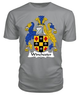 ScotsTee Winchester Coat Of Arms Family Crest British Fleet T Shirt