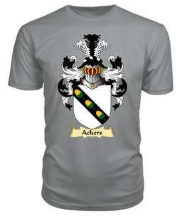 ScotsTee Ackers Coat Of Arms Family Crest England V23 T Shirt