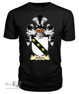 ScotsTee Ackers Coat Of Arms Family Crest England V23 T Shirt