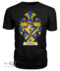 ScotsTee Ackroyd Coat Of Arms Family Crest England V23 T Shirt