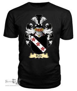 ScotsTee Betts Coat Of Arms Family Crest England V23 T Shirt