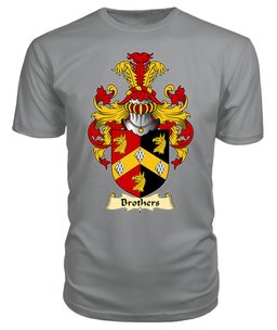 ScotsTee Brothers Coat Of Arms Family Crest England V23 T Shirt