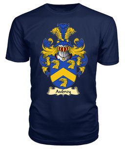 ScotsTee Aubrey Coat Of Arms Family Crest England V23 T Shirt