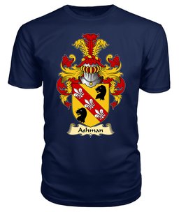 ScotsTee Ashman Coat Of Arms Family Crest England V23 T Shirt