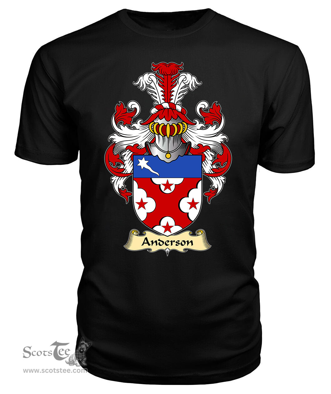 ScotsTee Anderson Coat Of Arms Family Crest England V23 T Shirt