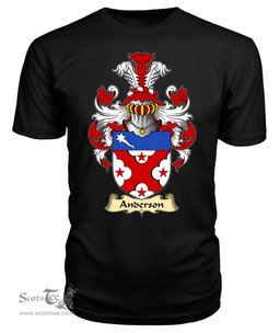 ScotsTee Anderson Coat Of Arms Family Crest England V23 T Shirt