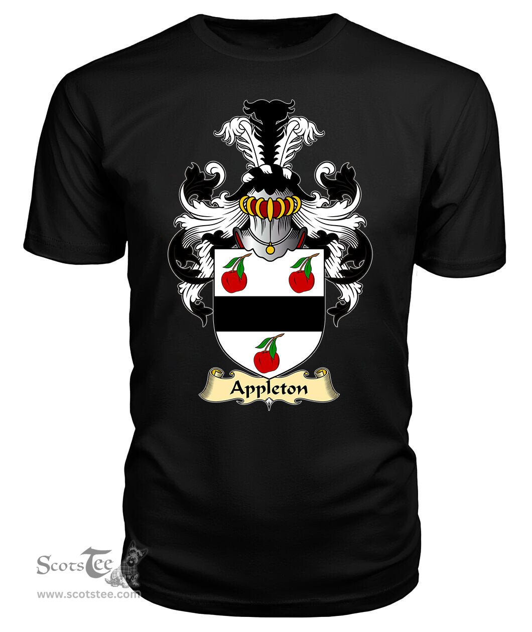 ScotsTee Appleton Coat Of Arms Family Crest England V23 T Shirt