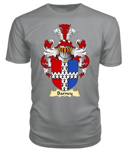 ScotsTee Barney Coat Of Arms Family Crest England V23 T Shirt