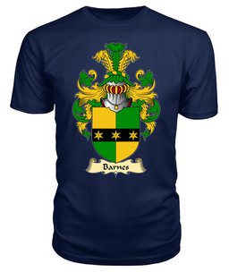 ScotsTee Barnes II Coat Of Arms Family Crest England V23 T Shirt