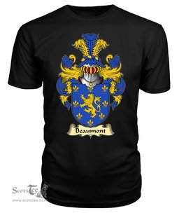 ScotsTee Beaumont Coat Of Arms Family Crest England V23 T Shirt