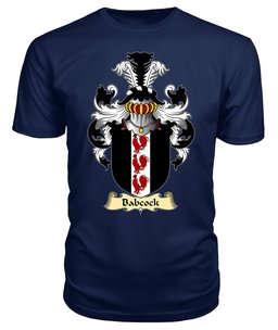 ScotsTee Badcock or Babcock Coat Of Arms Family Crest England V23 T Shirt
