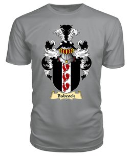 ScotsTee Badcock or Babcock Coat Of Arms Family Crest England V23 T Shirt