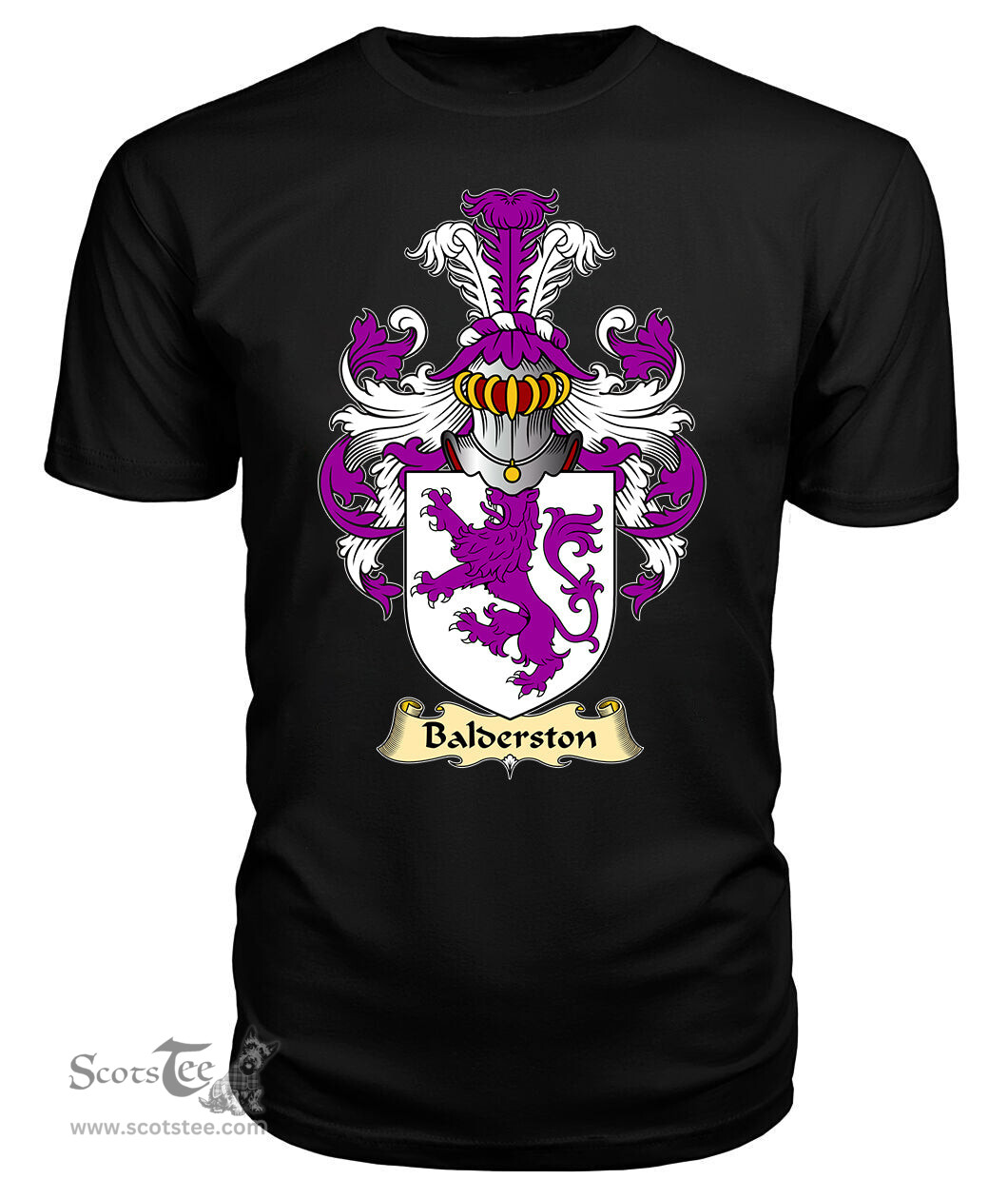 ScotsTee Balderston Coat Of Arms Family Crest England V23 T Shirt