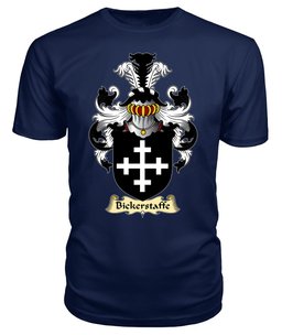 ScotsTee Bickerstaffe Coat Of Arms Family Crest England V23 T Shirt