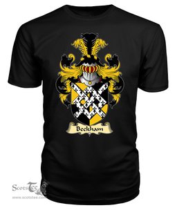 ScotsTee Beckham Coat Of Arms Family Crest England V23 T Shirt