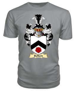 ScotsTee Belford Coat Of Arms Family Crest England V23 T Shirt