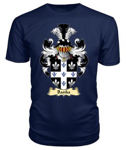 ScotsTee Banks Coat Of Arms Family Crest England V23 T Shirt