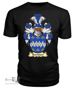 ScotsTee Barnston Coat Of Arms Family Crest England V23 T Shirt
