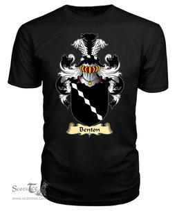 ScotsTee Benton Coat Of Arms Family Crest England V23 T Shirt